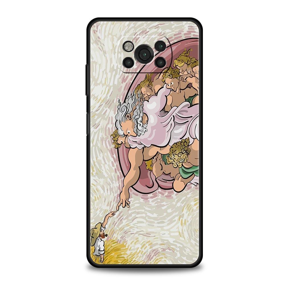 Art Vincent Van Gogh Starry For Xiaomi 12 Poco X3 NFC M3 F3 M4 X4 Pro 5G Phone Case Mi Note 10 Lite 11 10T 11T 11X 9T 11i Cover