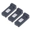 3PCS Remote Control Drone Lithium Battery 1800mah RC Drone Battery Replacement with Charging Cable for F196 Aircraft