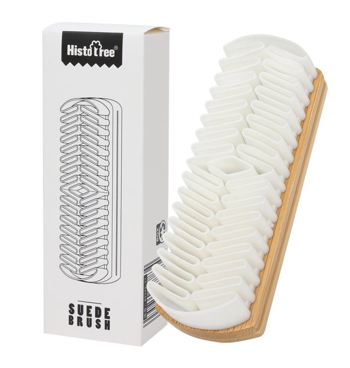 Yingte Velvet Suede and Nubuck Shoe Brush for Cleaning Snow Boots