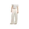 Skechers Fashion Versatile Loose Wide Leg Casual Pants Women Bottoms Cotton-Candy-White L225W097-0074