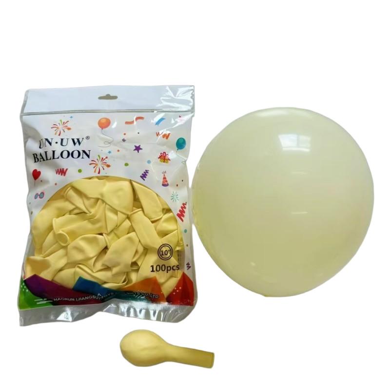Durable and Safe 10-Inch Colorful Balloons for Kids' Birthday Party Decorations