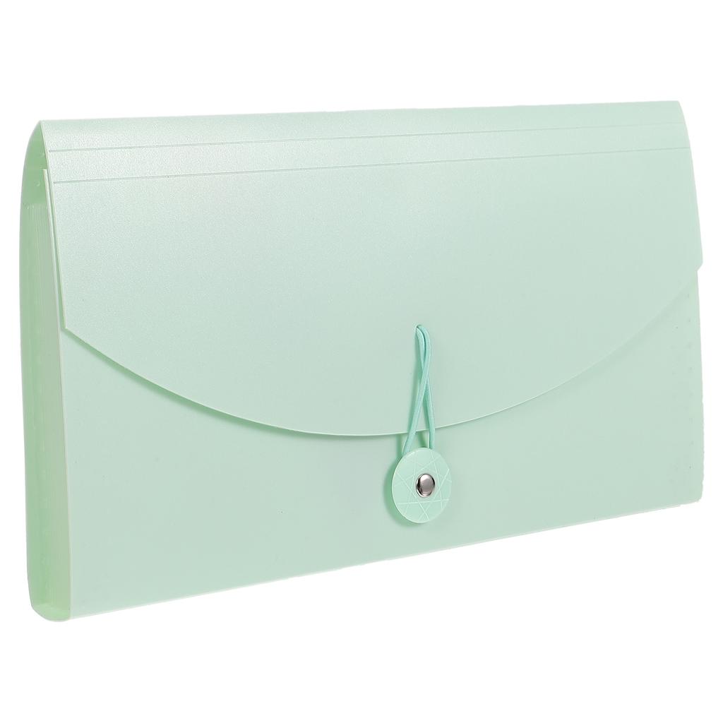 Bag Organizer for Purse Receipt Folder B6 Accordion Coupon Holder Magazine File Office