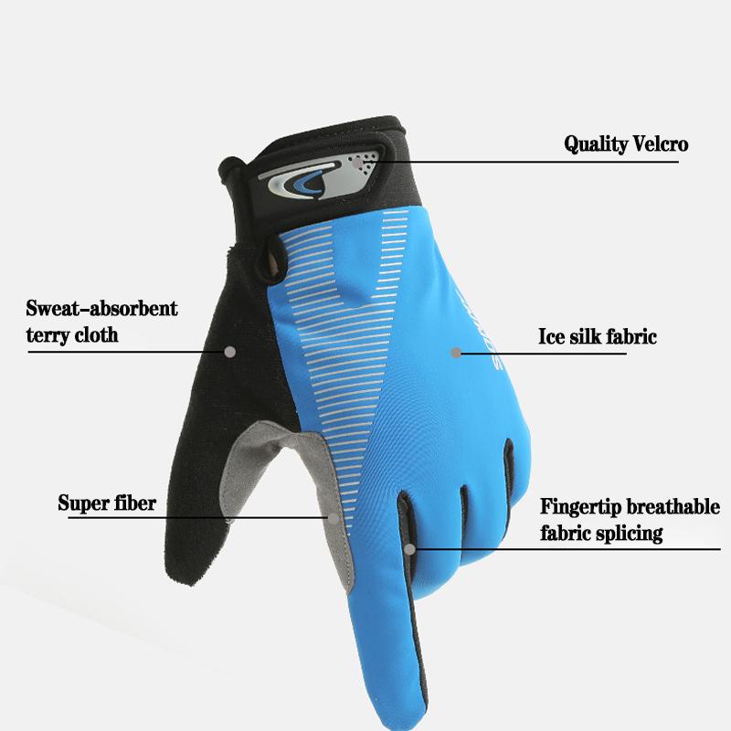 Touch Screen Cycling Gloves Breathable And Warm For Riding Camping and Outdoor Activities Unisex