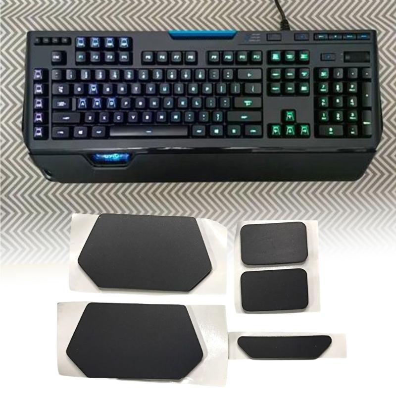 Nonslip Rubber Base Pad Auto-Adhesive Silicone Shockproof Protective Pad for Logiteches G910 And Office Use