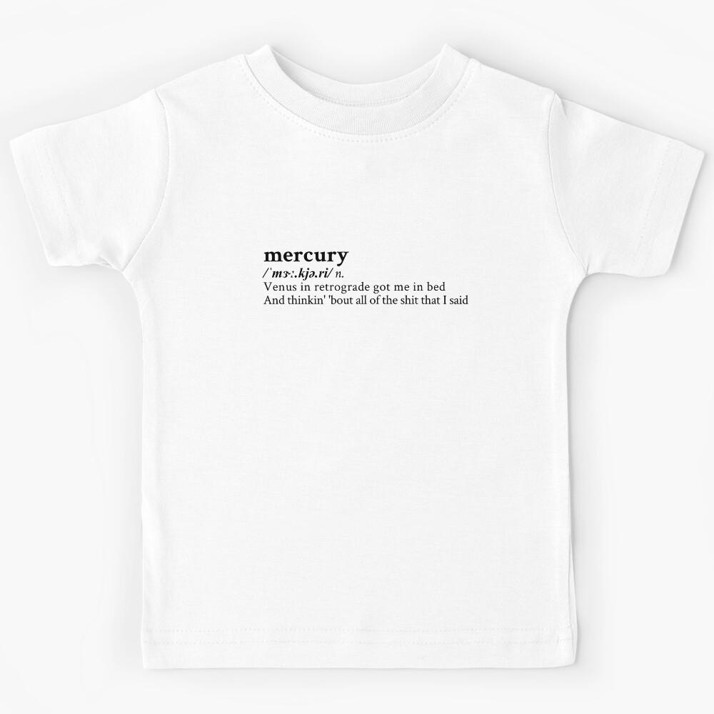 Mercury by Steve Lacy Kids T-Shirt 160