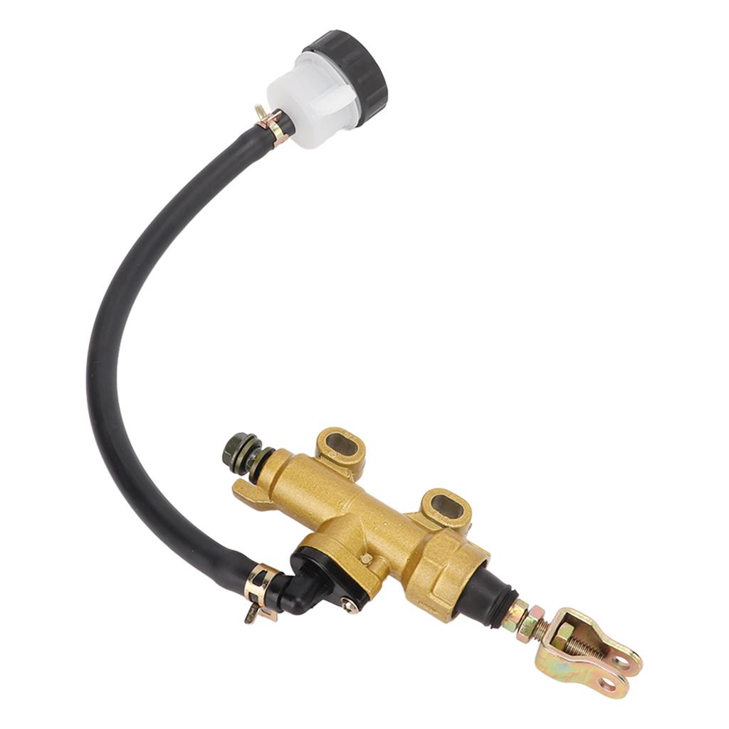 Motocyklový zadní brzdový válec s nádržkou, hydraulický, univerzální pro dirt bike