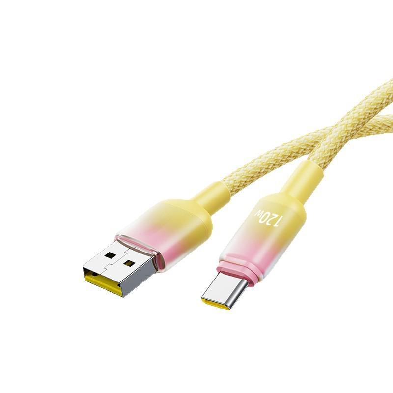 120W Super Fast Charge Type-C Cable, Compatible with Apple 15/16 & Huawei, 6A Charging