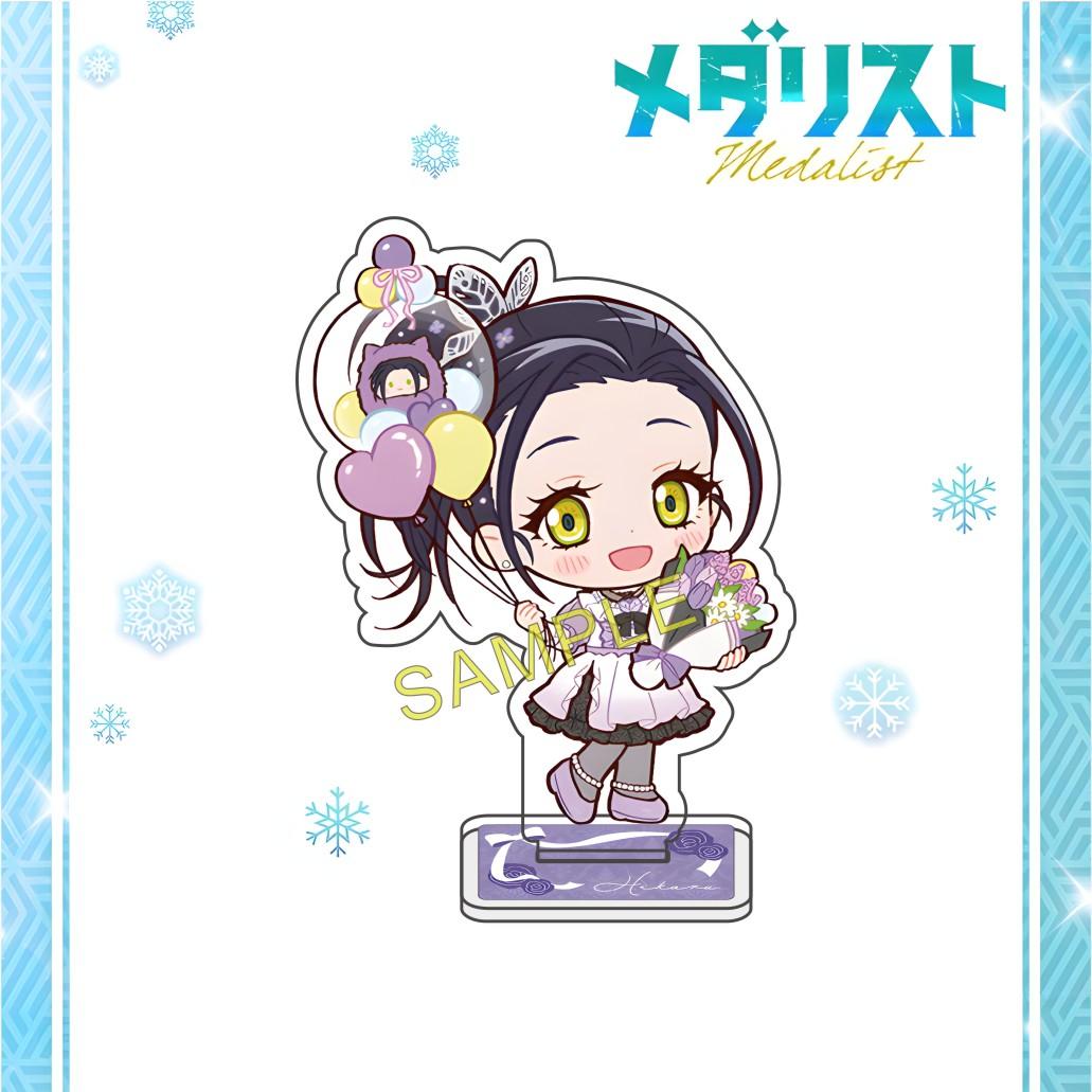 

Anime Medalist 10cm Acrylic Inori Hikaru Rioh Tsukasa Character Cute Standing Model Desktop Exquisite Decoration Fan Gift 10 cm