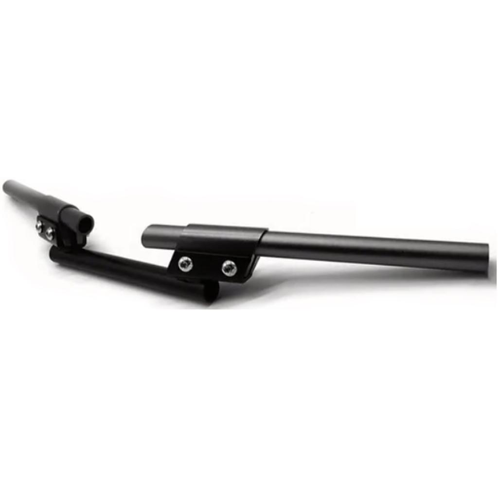 Motorcycle Handlebar Aluminium Alloy Easy Installation Handlebar Replacement Motorcycle Modification Parts Black