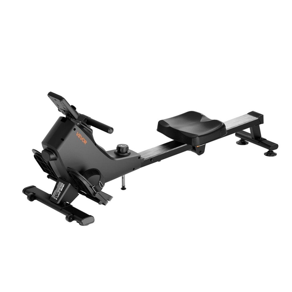Magnetic Rowing Machine,16-Level Quiet Resistance Adjustable, Foldable Rower Machine for Home, 158kg Weight Capacity, Row Machines with Smooth Pulley