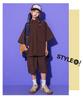 Girls' Hip-Hop Japanese Street Dance Costume - Children's Trendy Performance Outfit