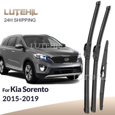 For Kia Sorento MK3 2015- 2016 2017 2018 Wiper Front & Rear Wiper Blades Windshield Windscreen Window Brushes 26"+16"+11"