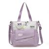 Trendy Large-Capacity Tutoring Shoulder Bag for Female Students