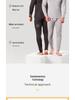 Men's Extra Thick Fleece Lined Thermal Underwear Set - Heat Retaining and Cold Resistant Long Johns for Autumn and Winter.