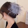 Headwear Party Headwear Women Hair Clips Feather Hairpins Korean Hair Accessories Feather Hair Claw