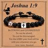 JYL TS Bracelet Adjustable  Cross Ball Pendant Reinforces Protection & Luck