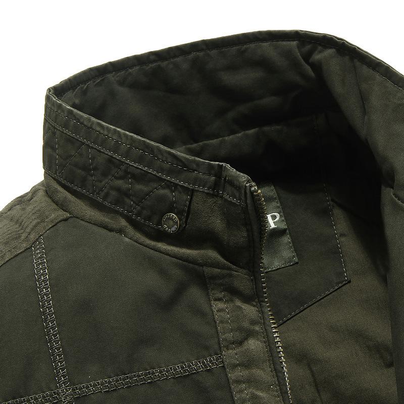 Autumn and Winter New Stand-up Collar Youth Jacket Men's Jacket