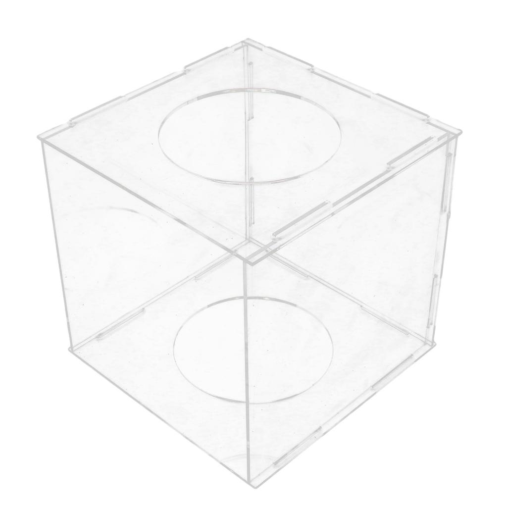 Enclosed Grinding Dust Box Transparent Acrylic Dust Hood Dust Cage for Engraving Polishing