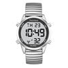 Japanese Voice Radio Wave Digital Wristwatch H-2306LCD Large Dial Elderly Visually Impaired
