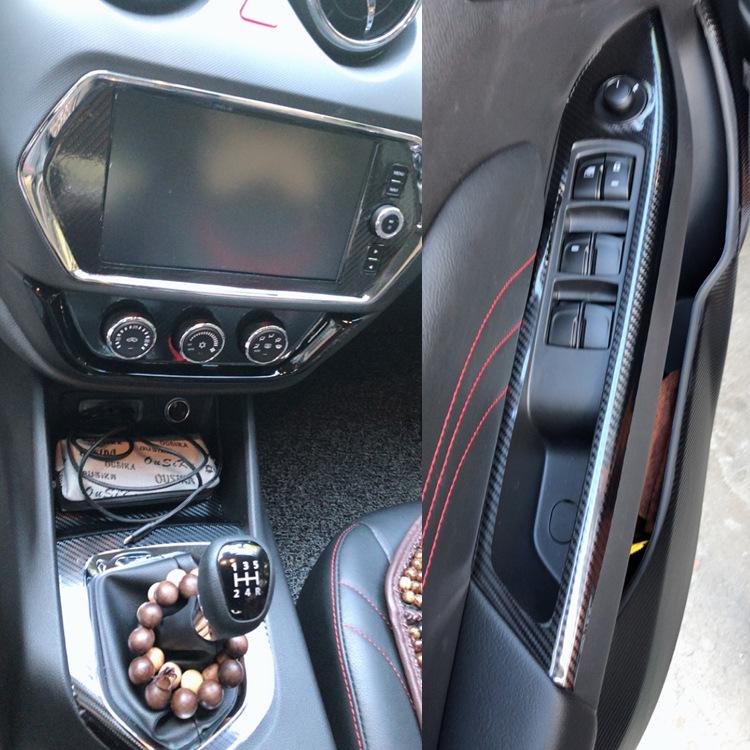 Southeast DX3 Interior Carbon Fiber Gear Shift Decal