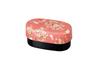 Tatsumiya Sakura Rabbit Oval Bento 830 30248 Cloth-Covered Box, Pink,