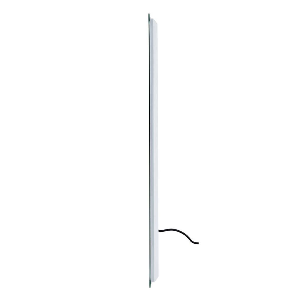 LED Bathroom Mirror 3 Colors Anti-fog Wall Mounted Vanity Mirror 60 x 80cm