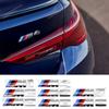 Gloss Black M Emblem Car Trunk Badge Sticker Letter Logo For BMW M1 M2 M3 M4 M5 M6 M7 M8 1 2 3 4 5 6 7 8 Series X3 Accessories