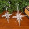 Christmas Star & Snowflake Acrylic Ornaments – DIY Tree Decorations