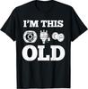 I'm This Old Funny Classic Car Parts Mechanic Vintage Auto T-Shirt
