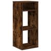 VidaXL Bookcase Smoked Oak 34x31x80 Cm Engineered Wood, Storage Cabinet, Storage Shelf, Unit of 860278
