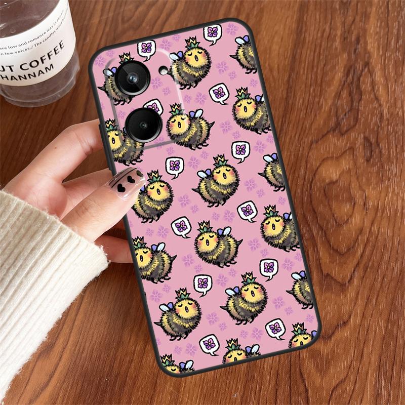 

Bee For Realme 10 11 12 13 14 15 Pro Plus C65 C71 C75 C55 C63 C61 C53 C67 C35 GT6 GT7 Pro Case Realme C15
