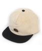 Yunibeosyeolkemiseuteuli Corduroy Ivory Black Snapback Cap