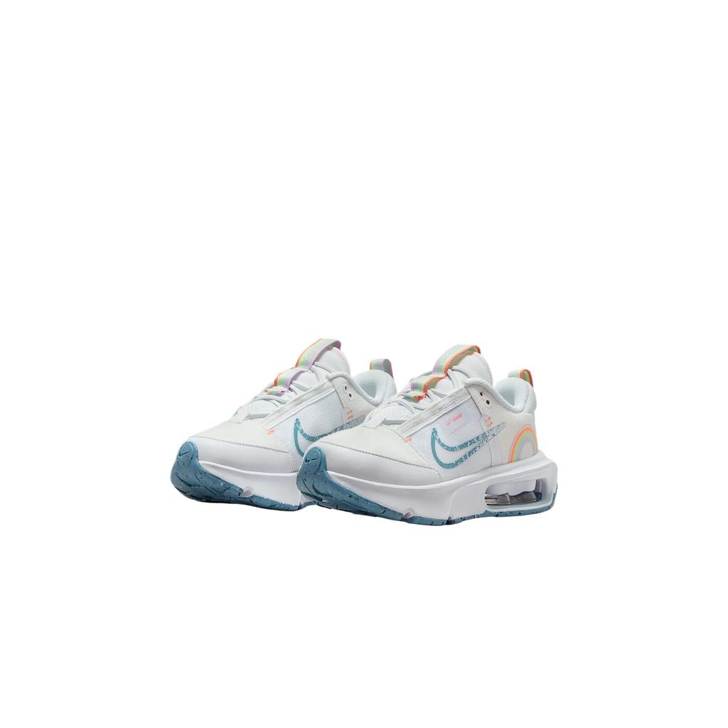 Nike Air Max Interlock SE PS White Worn Blue Rainbow Kids Sneakers Crimson-Bliss Aura DM1212-100