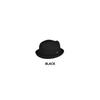 Folded PLAYER Stylish Standard Small Brim 57cm Black [Kangol] Hat/WOOL (Hat) Autumn/Winter Men's Women's