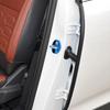VW GTI GOLF 2026 Heiß Für VW VOLKSWAGEN 4 Stück Auto Türschloss Schutzabdeckung Aufkleber Auto Zubehör Für Volkswagen VW RLine R