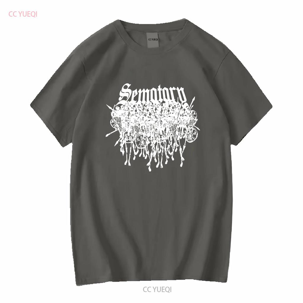 Haunted Mound Sematary Skellingtons Album Tour Merch Maglietta Tutte le Taglie manica lunga o corta vintage Lavata Leggermente uomo