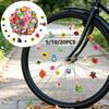 Bike Wheel Spoke Decoration Multicolor Cute Clip For Kids Bike Wheel Accessories Decoration Children Gift Bicycle Beads Clip