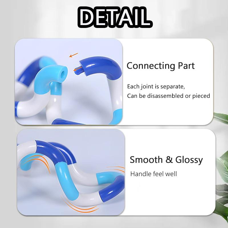 Spinner Twist Fidget Toys Fun Educate For Adult Kid Teen Twisty Chain Rope Pressure Sensory Stress Easing Toy Finger Play