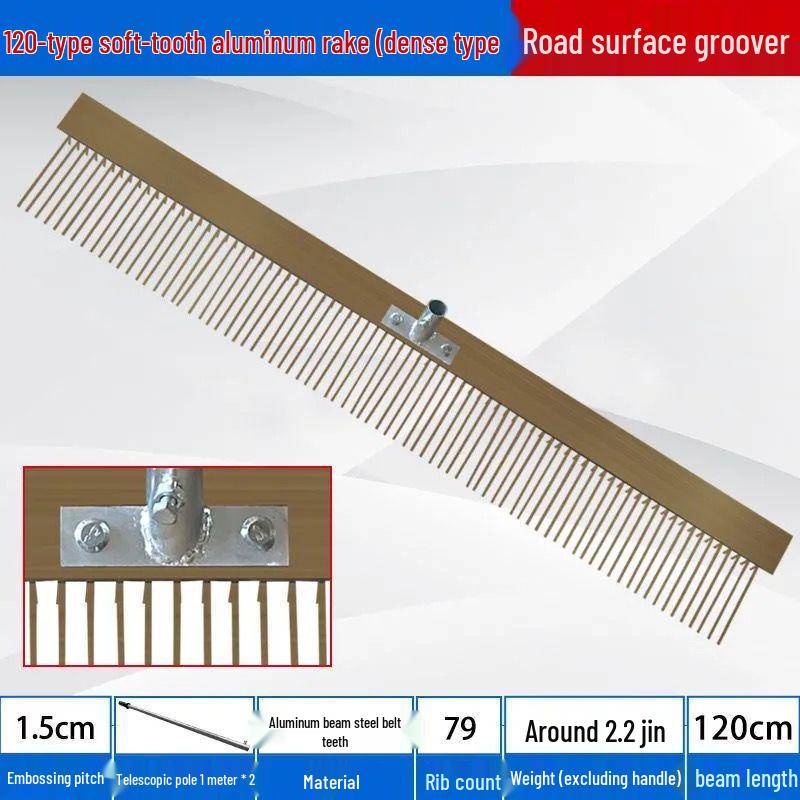 Concrete Pavement Texturizer and Anti-Slip Groover Roller Machine