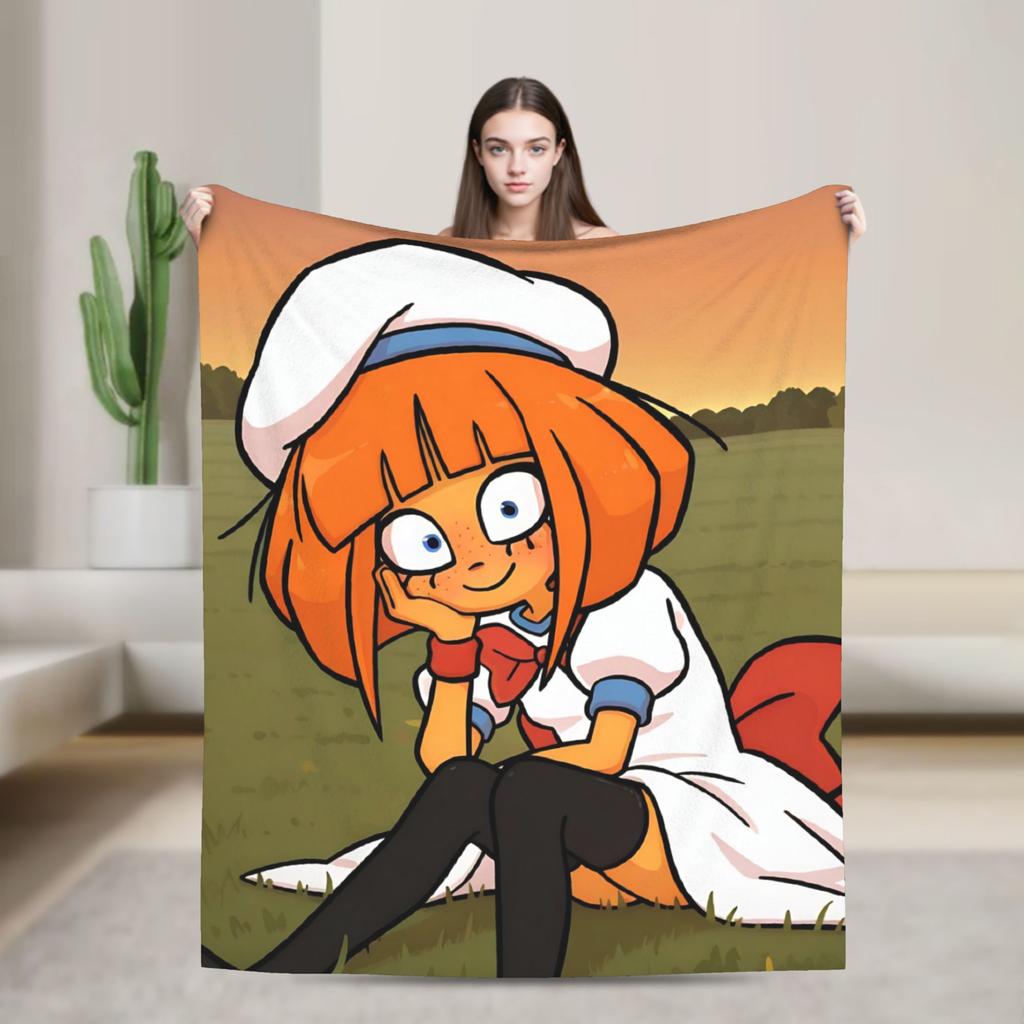 Cartoon Mymy Ongezelligs Blanket Fleece Textile Decor Multifunction Super Soft Throw Blanket For Bedding Car Bedding Throws