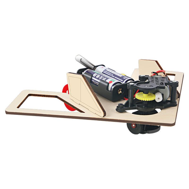 Science Obstacle Avoidance Car Robot Kit For Student Stem Learning