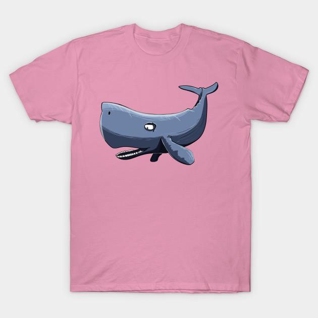 T Shirt Women Sperm Whale Design Harajuku Print Kawaii Tshirt Summer Short Sleeve Female T-Shirt Top Tee