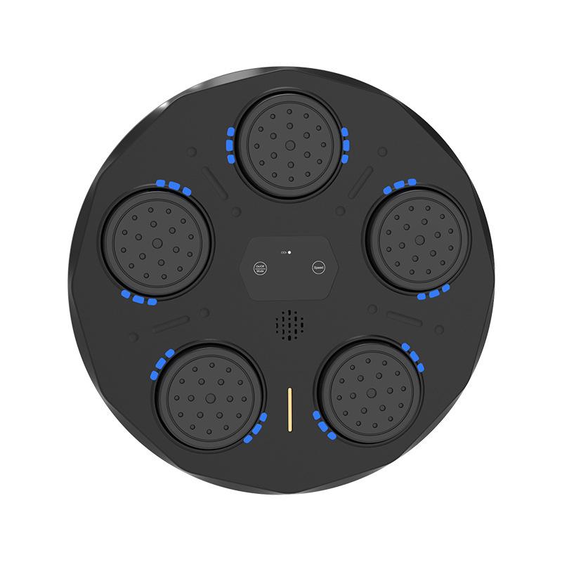 

Музыкальный боксерский автомат, настенная мишень, бытовое интеллектуальное тренировочное оборудование, детский вращающийся боксерский проигрыватель, электронный настенный подвес для родителей и детей чёрный