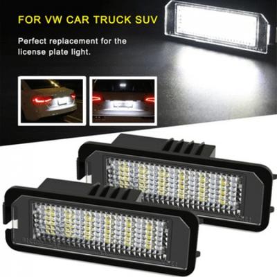 LED 2x Canbus Number License Plate Bulb Light For GOLF 4 VW MK 5 Passat 6 B6 EXV