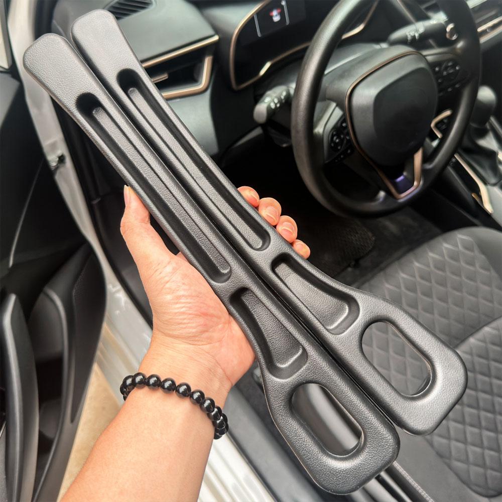 

Car Seat Gap Filling Strips Effectively Fill The Seat Gaps, Prevent Items From Falling, Store Mobile Phones, Keys other items A set of 2 pieces чорний