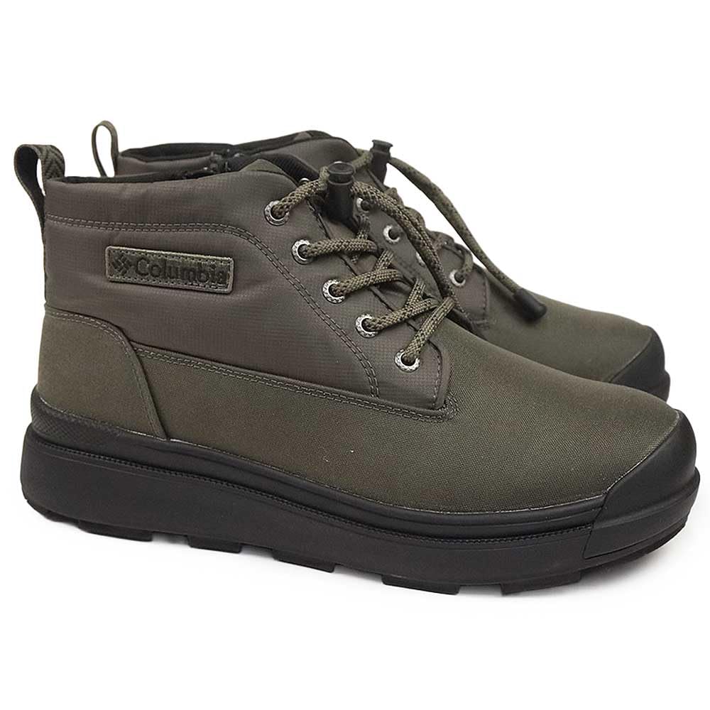 Columbia Sapland Four Chukka Waterproof Snow Boots with Infinity Size Men's Omni-Heat (YU9682-367) (DMO/367, 28.0cm)