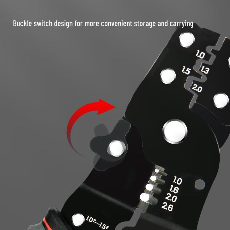 Deli 7.5-inch Wire Stripper and Crimper