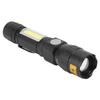 Wiederaufladbares UV-Licht 7 Modi USB-Aufladung Leicht Wasserdicht Taschen-LED-Taschenlampe mit Clip