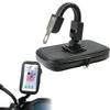 5.5/6.3in Waterproof Touch Screen Bicycle Motor Phone Holder Motorcycle Bike Handlebar Phone Case Bag For All Phone Stand M J3W8