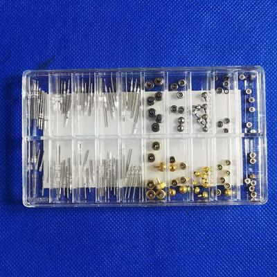 Kit de acessórios para relógios 140 peças, removedor de peças de reposição, ferramentas de reparo portáteis compactas